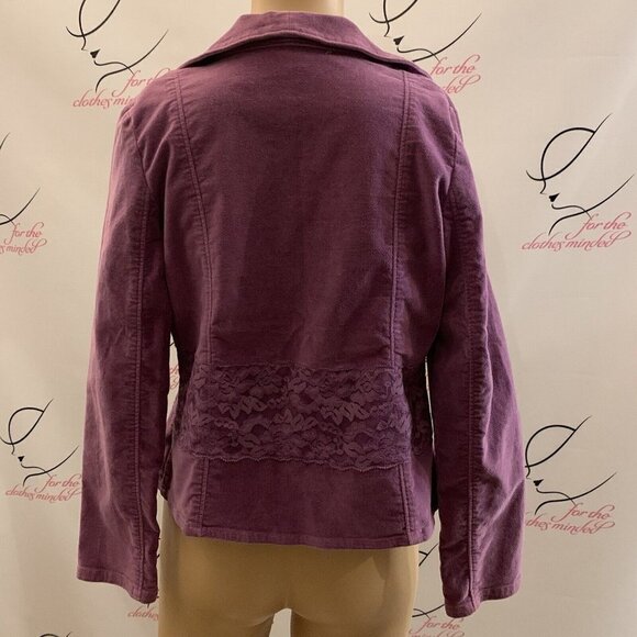 That's So Raven. Girls Sz 14. Cotton Velveteen Long Sleeve Button Up Jacket. B71 - Picture 3 of 4